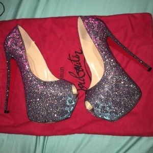 Christian Louboutin Highness 160 Lame Pumps